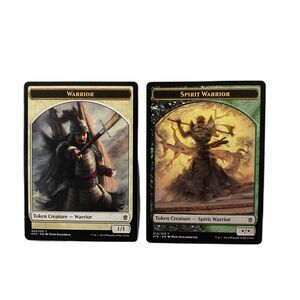 Magic The Gathering Card Set Wizards of the Coast 2 Card With Advertising